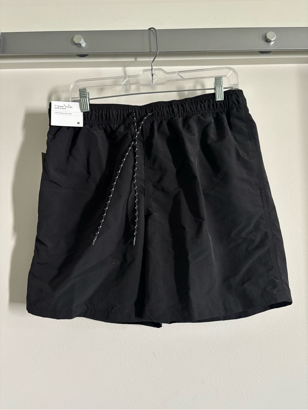 Goodfellow 7” swim trunks with liner NWT